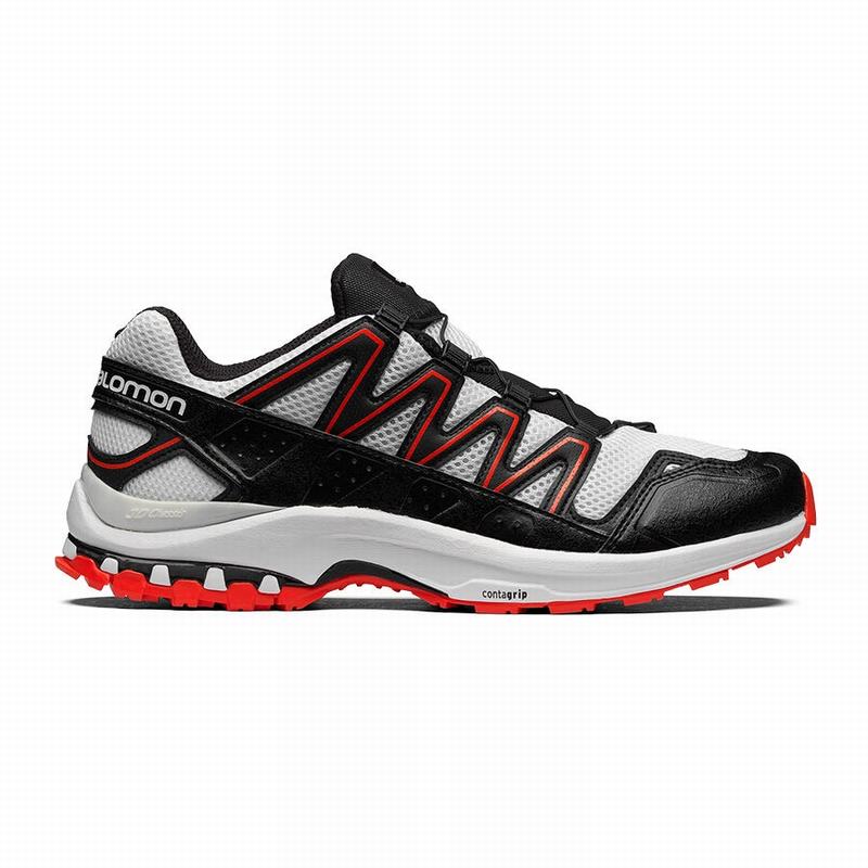 SALOMON XA-COMP Philippines - Men's Trail Running Shoes - White/Black | 870512-LZE